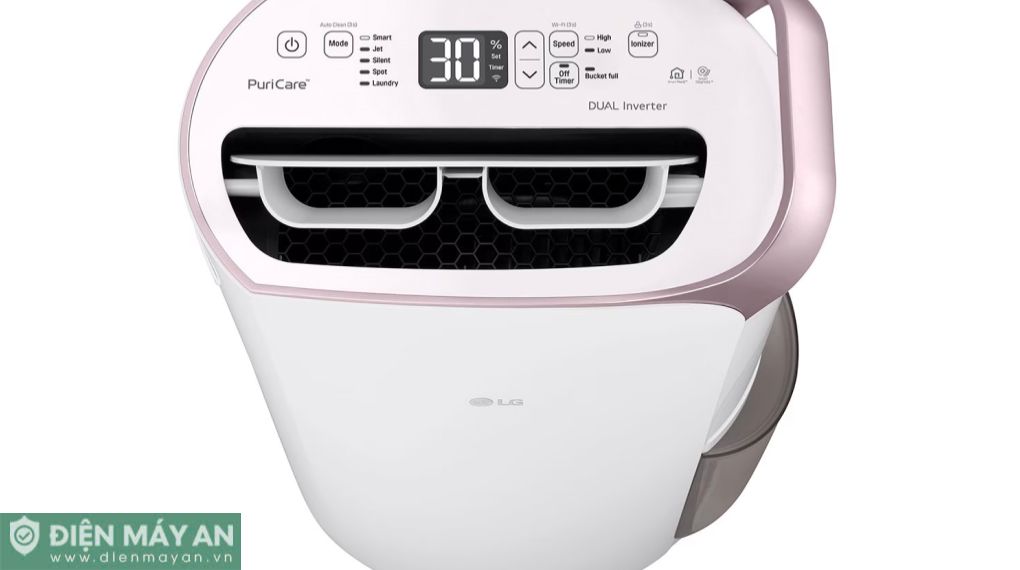 Máy Hút Ẩm LG Dual Inverter 19L MD19GQGE0.ABAE